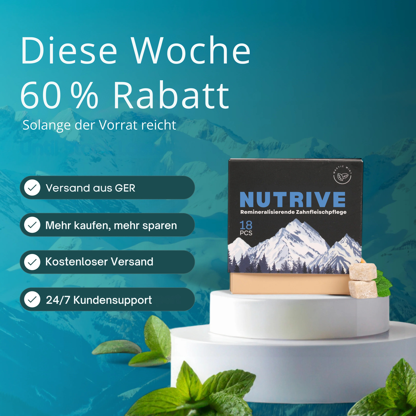 Nutrive™️ – Remineralisierende Zahnfleischpflege