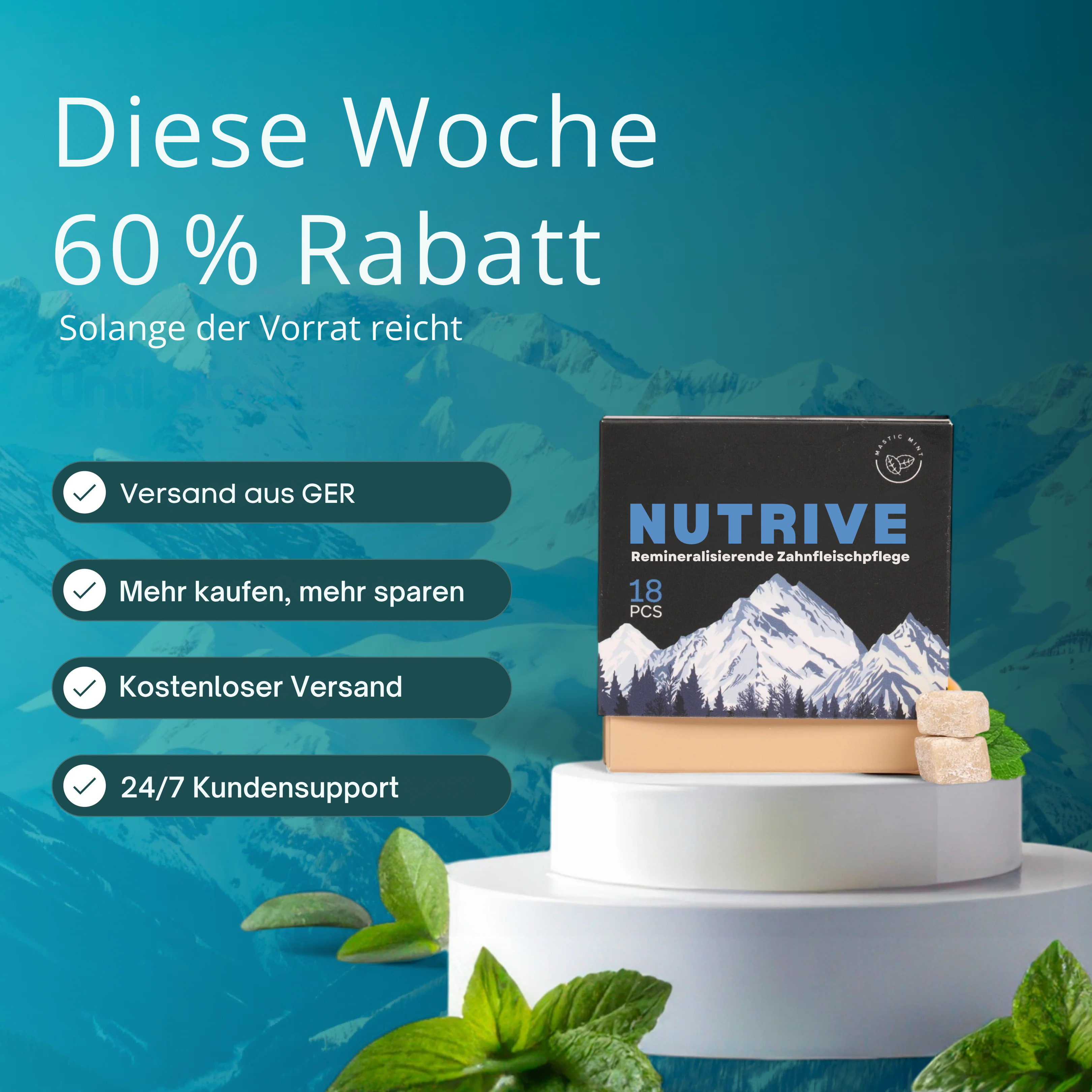 Nutrive™️ – Remineralisierende Zahnfleischpflege
