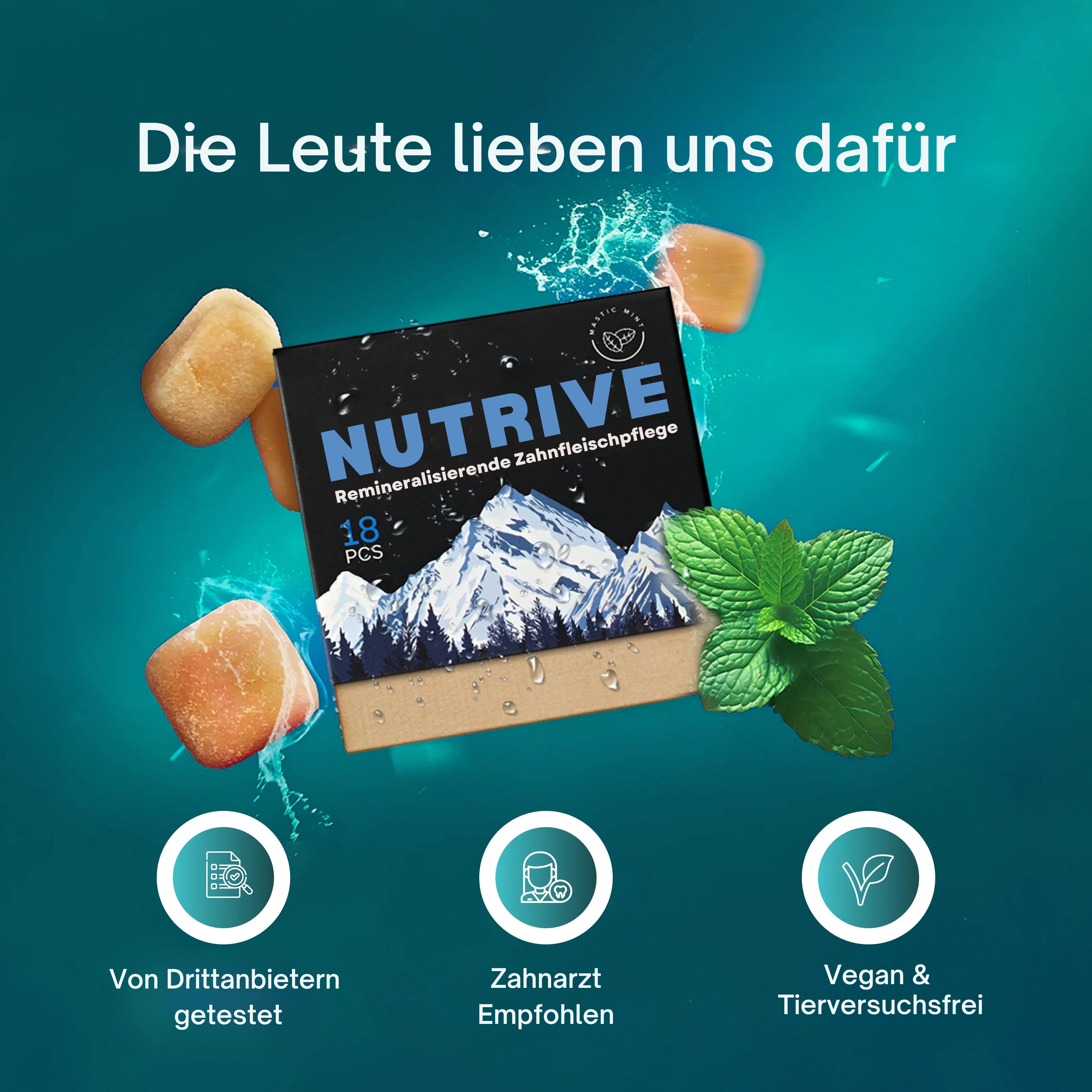 Nutrive™️ – Remineralisierende Zahnfleischpflege